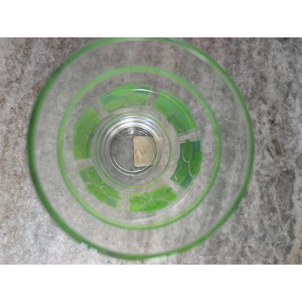 Vintage Green Shamrock Tumbler‎ 16oz St. Patrick's Day Replacement Glass